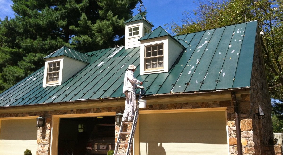 Metal Roof Painting