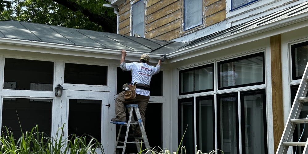 Metal Roof Painting